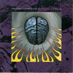 Tired eyes slowly burning